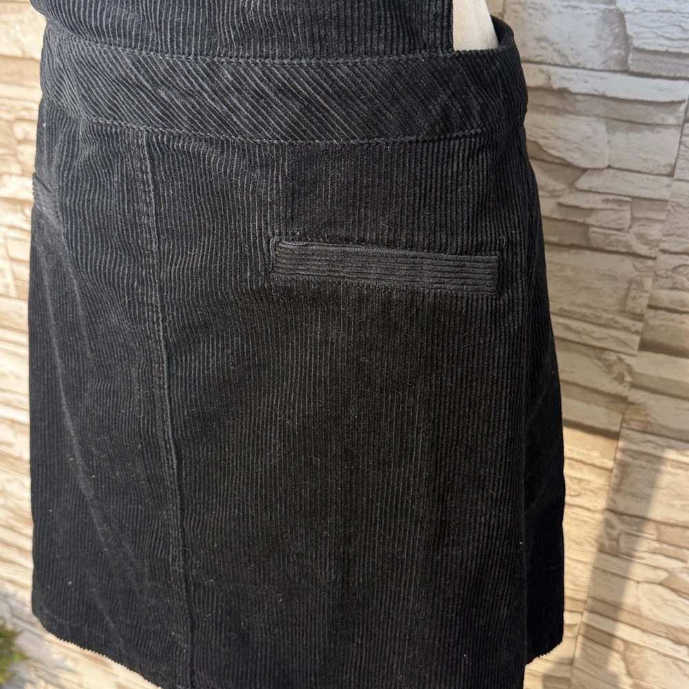 Divided H&M Black Corduroy Overall Dress - Picture 4 of 10